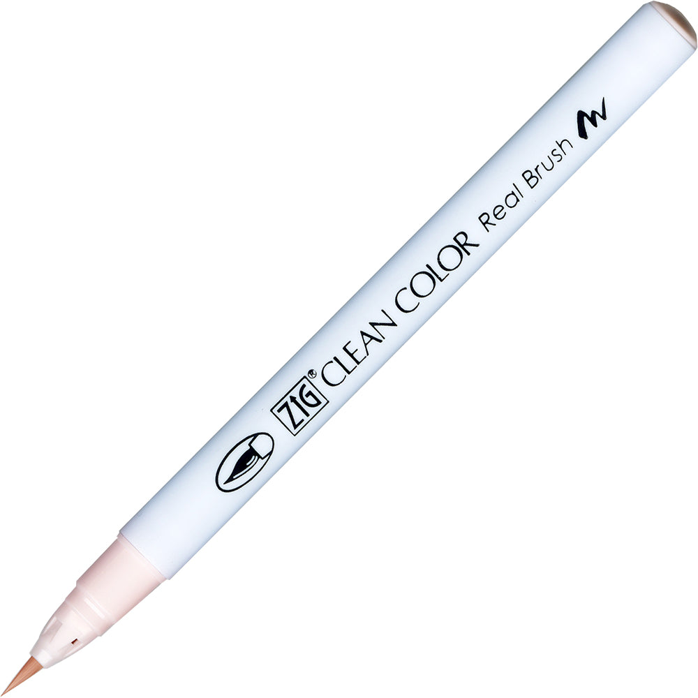 Caneta Pincel Kuretake Zig Clean Color Real Brush Pale Pink 028