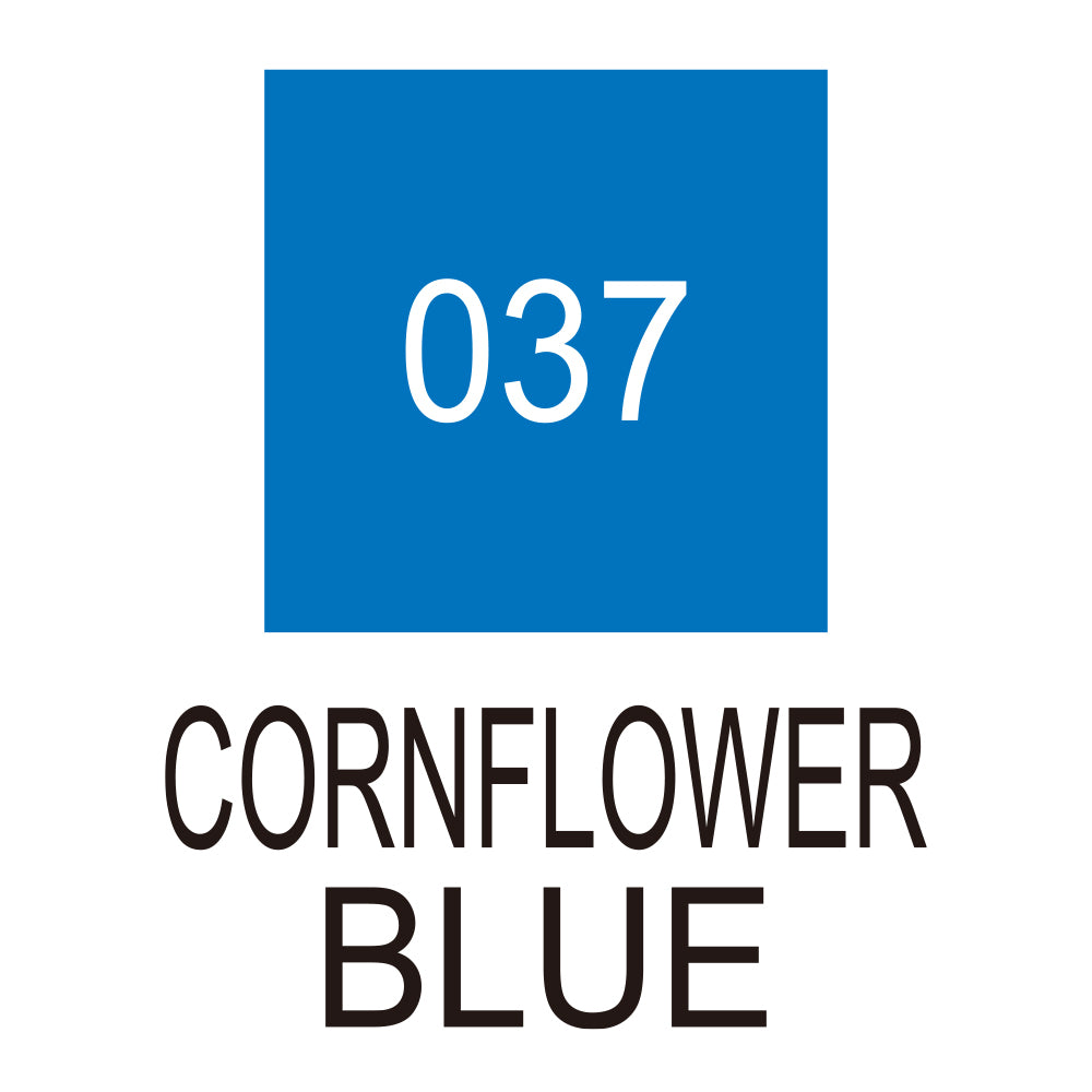 Caneta Pincel Kuretake Zig Clean Color Real Brush Cornflower Blue 037