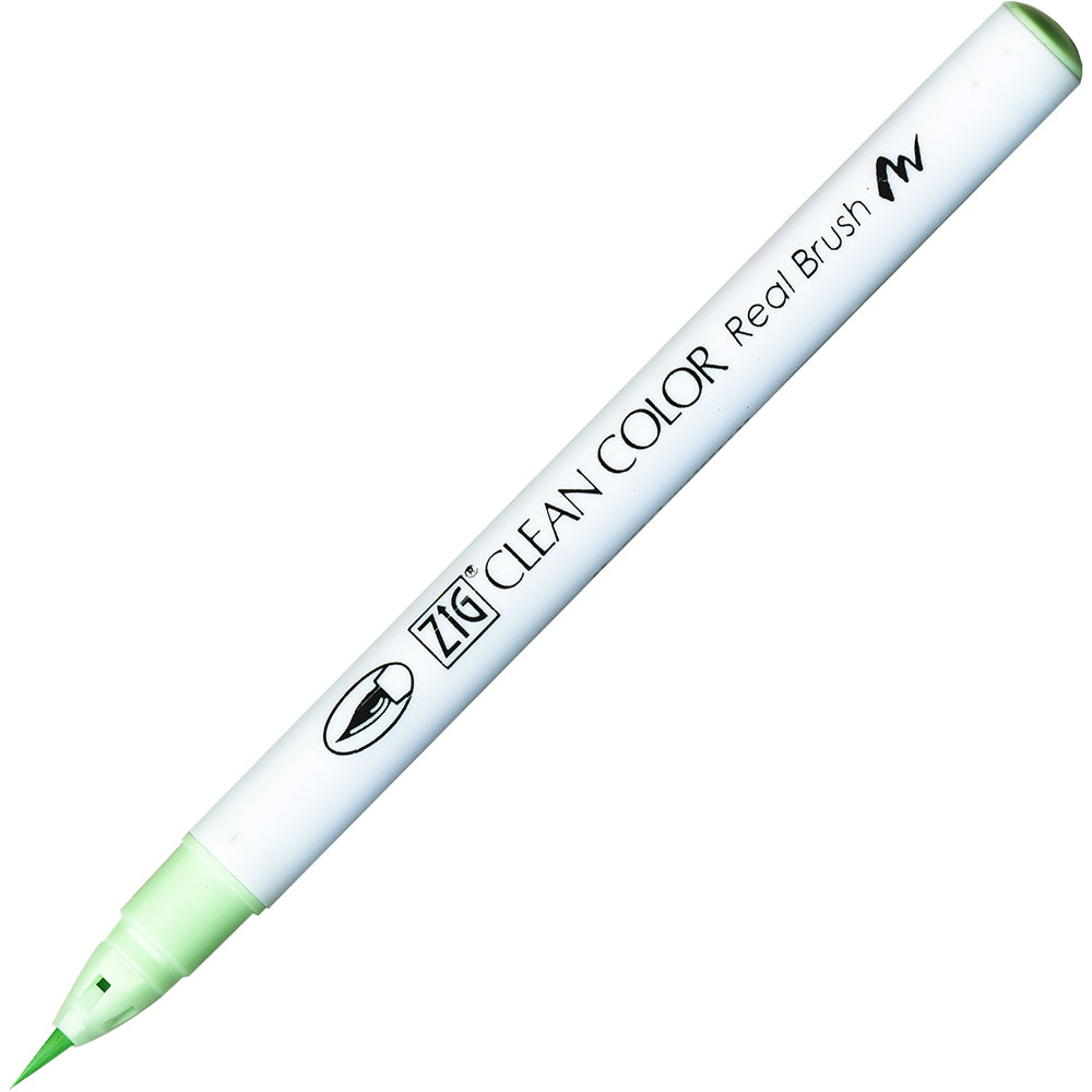 Caneta Pincel Kuretake Zig Clean Color Real Brush Green Shadow 049