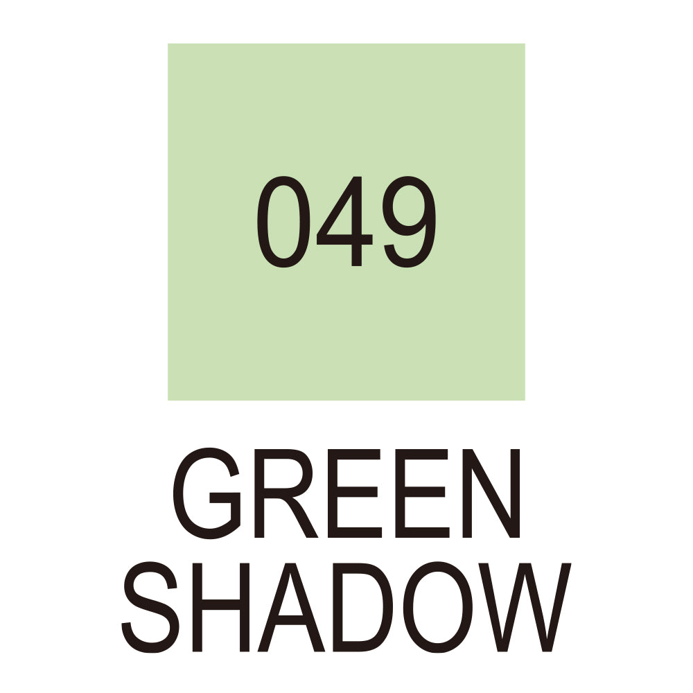 Caneta Pincel Kuretake Zig Clean Color Real Brush Green Shadow 049