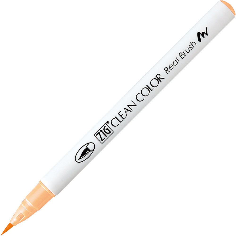 Caneta Pincel Kuretake Zig Clean Color Real Brush Pale Orange 054