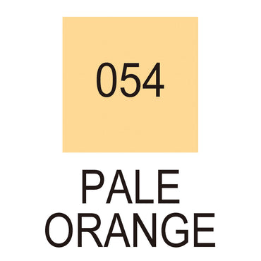 Caneta Pincel Kuretake Zig Clean Color Real Brush Pale Orange 054