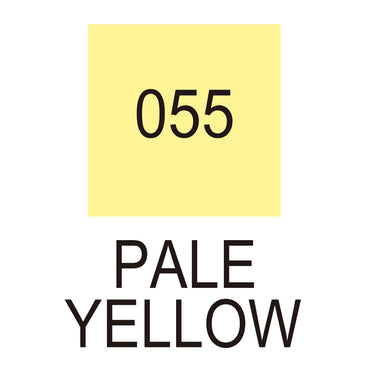 Caneta Pincel Kuretake Zig Clean Color Real Brush Pale Yellow 055