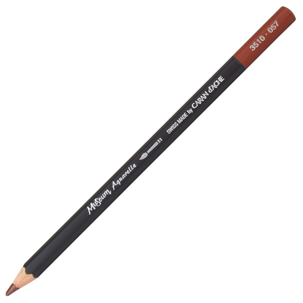 Lápis Aquarelado Caran D'Ache Museum 057 Brown Chestnut
