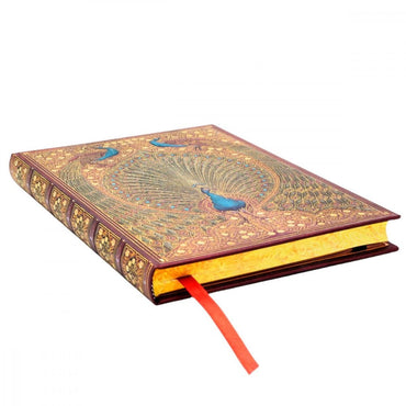 Paperblanks Hafiz's Peacocks Midi Capa Dura Pautado