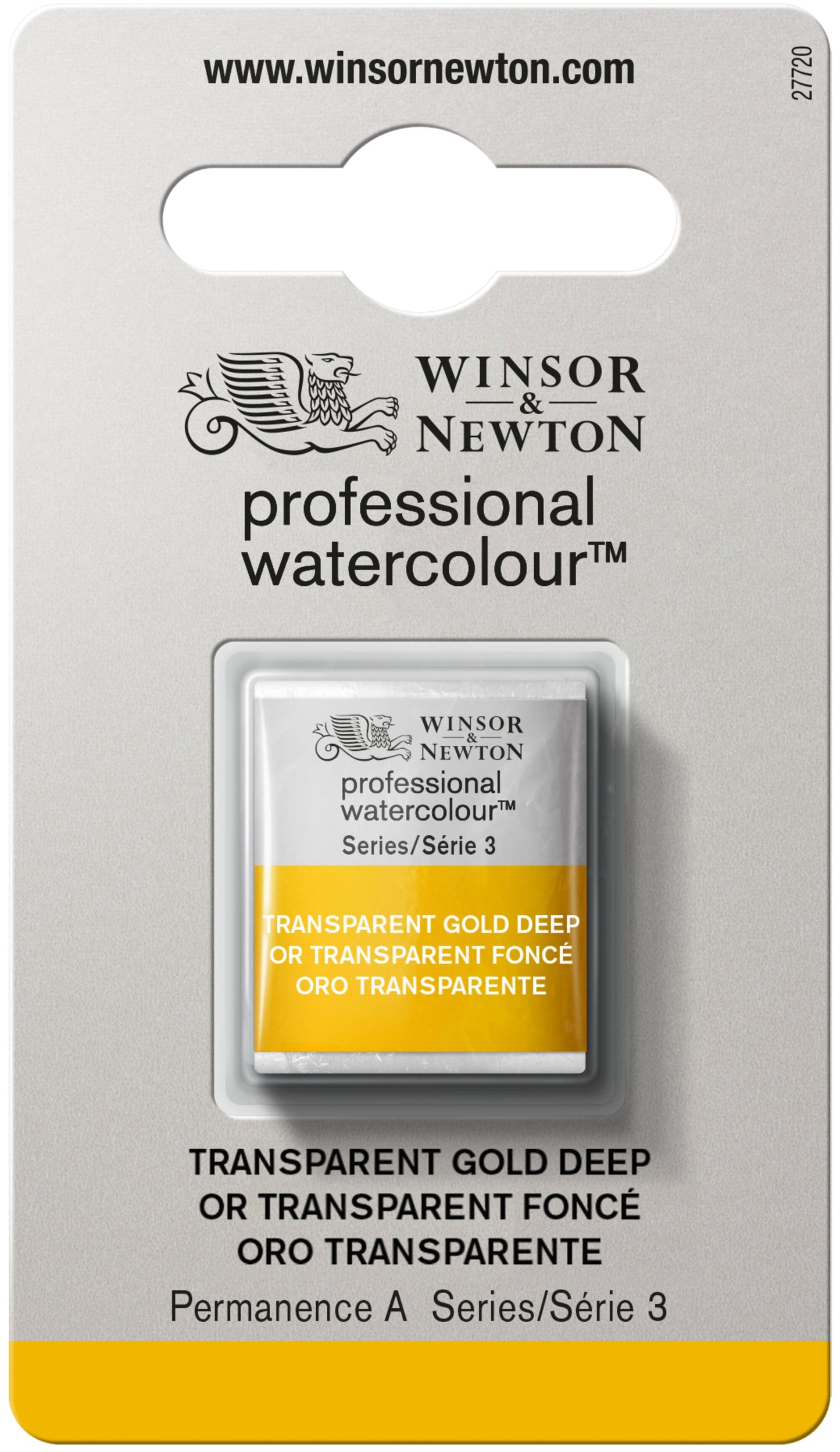 Tinta Aquarela Profissional Winsor & Newton Pastilha S3