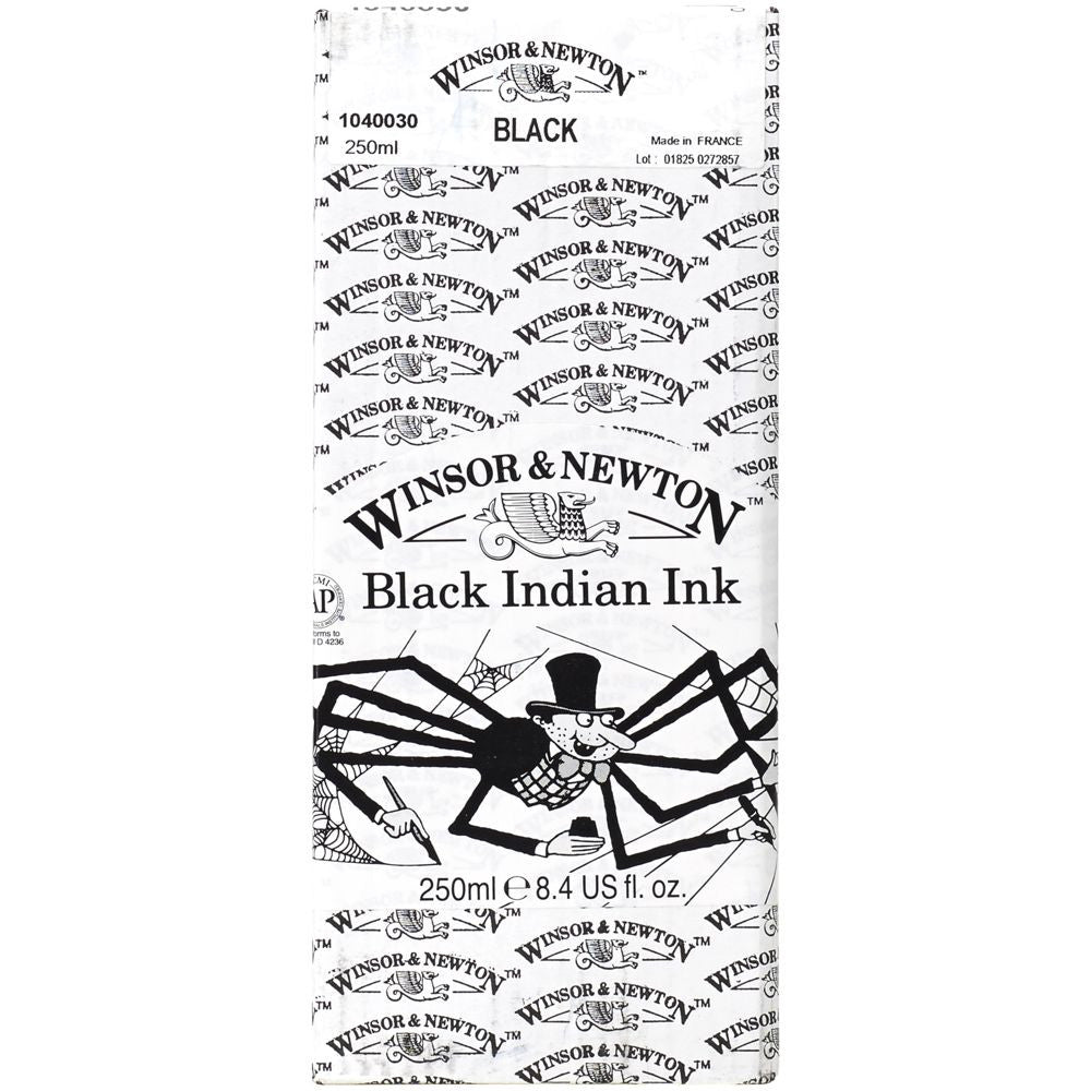 Tinta Nanquim Winsor & Newton 250ml Black Indian Ink