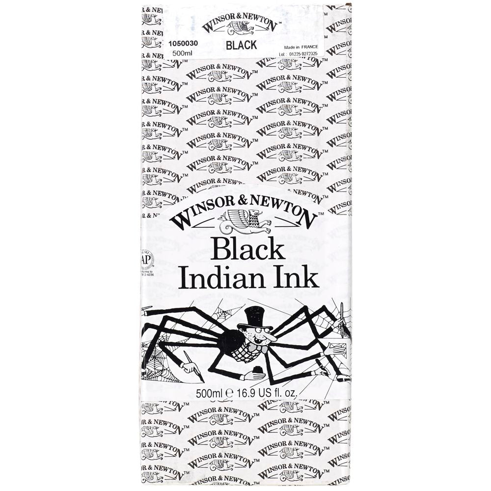 Tinta Nanquim Winsor & Newton 500ml Black Indian Ink