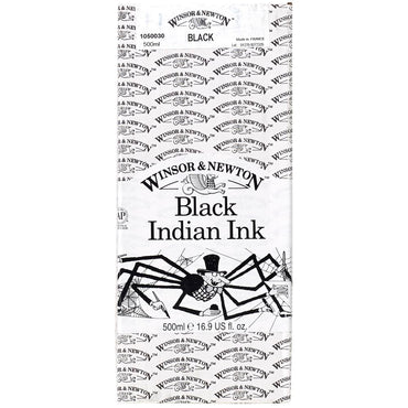 Tinta Nanquim Winsor & Newton 500ml Black Indian Ink