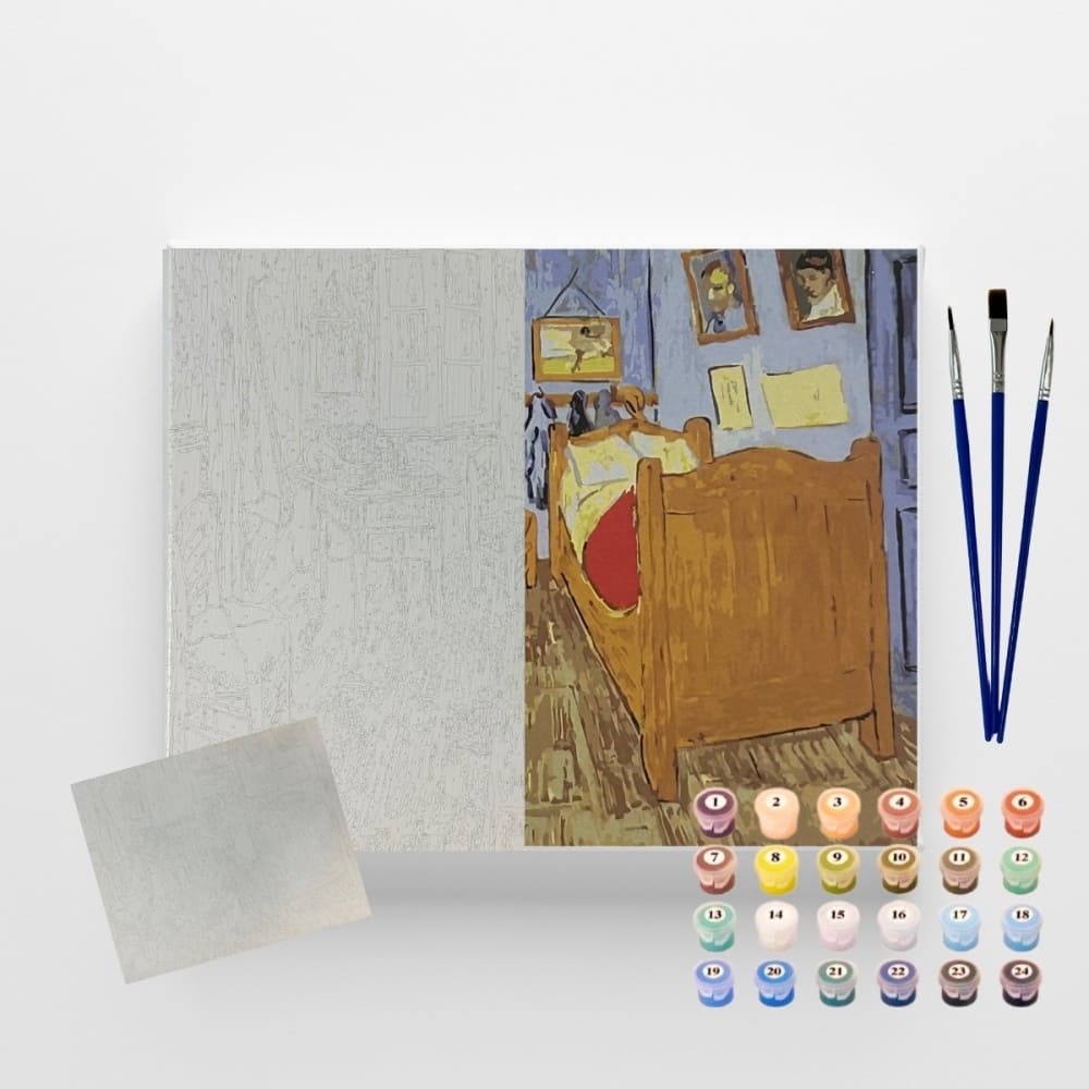 conjunto pintura numerada arte terapia 40x50cm quadro em arles