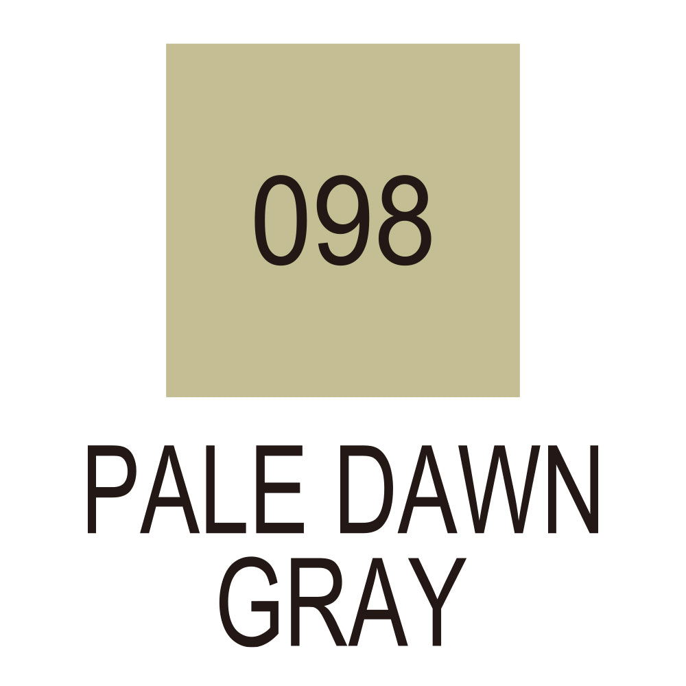 Caneta Pincel Kuretake Zig Clean Color Real Brush Pale Dawn Gray 098