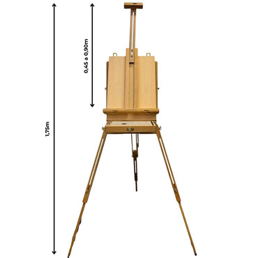 Cavalete Pintura Estúdio / Campo Francês Sonoma