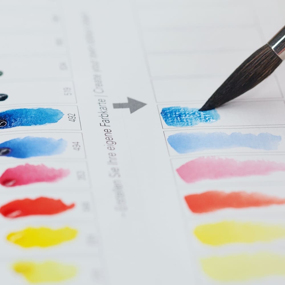 Tinta Aquarela Schmincke Horadam Bisnaga 06 Cores Retrô