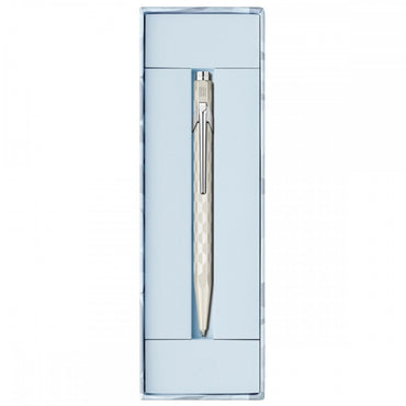Caneta Esferográfica Caran d'Ache 849 Alpine Frost White