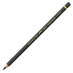 Lápis de Cor Caran d'Ache Pablo 409 Charcoal Grey