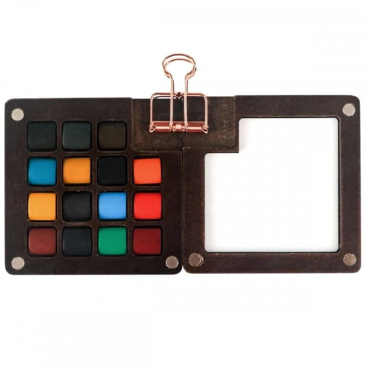 Aquarela Portátil Sinoart C/15 Cores