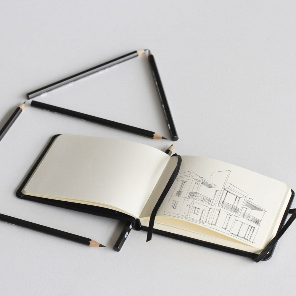 Webnotebook Rhodia A5 96 Folhas Capa de Couro Preto