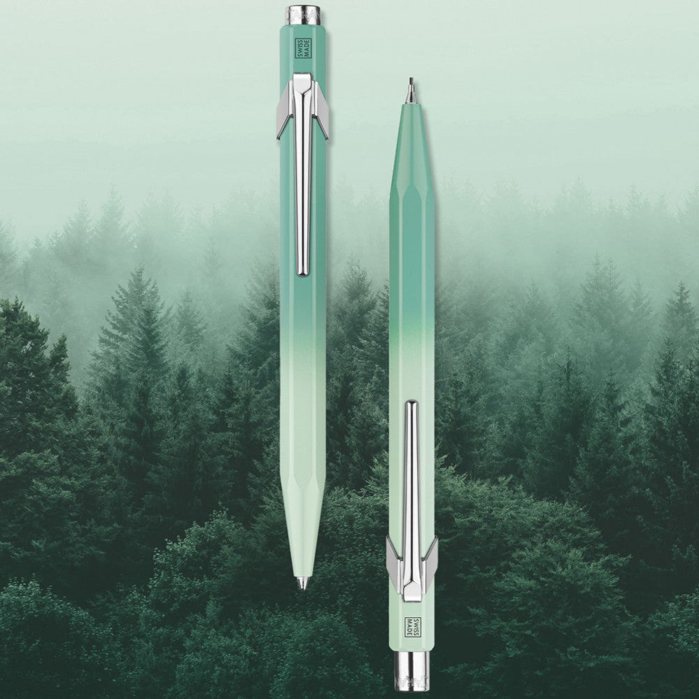 Estojo Presente Caneta e Lapiseira Caran d’Ache Misty Forest