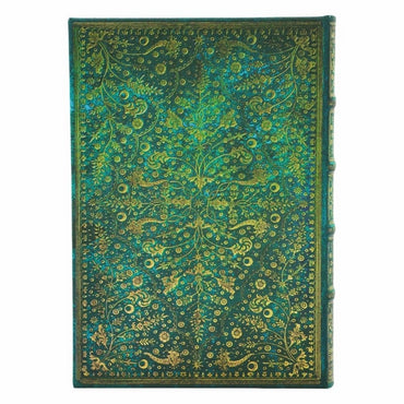 Paperblanks Emerald Flower Midi Capa Dura Pautado