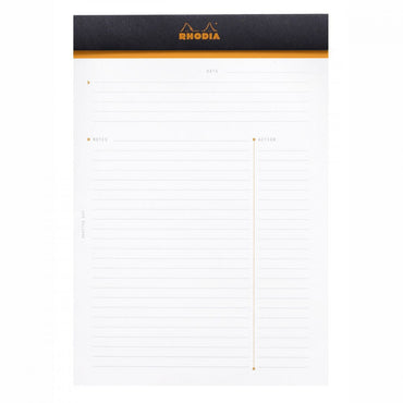 Bloco de Reunião Rhodia N 16 14,8x21cm 80g 80 Folhas Preto
