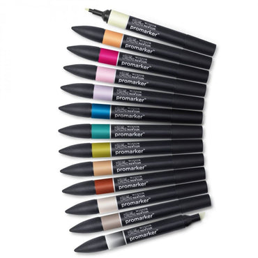 Marcador ProMarker 12 Tons Mangá Romance Winsor & Newton