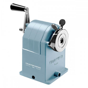 Apontador de Lápis com Manivela Caran d'Ache Alpine Frost Ice Blue