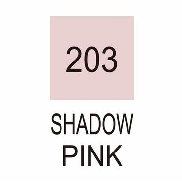 Caneta Pincel Kuretake Zig Clean Color Real Brush Shadow Pink 203