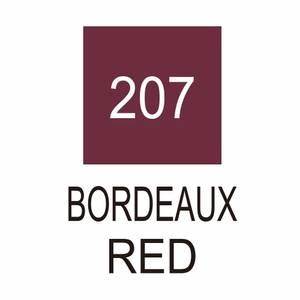 Caneta Pincel Kuretake Zig Clean Color Real Brush Bordeaux Red 207