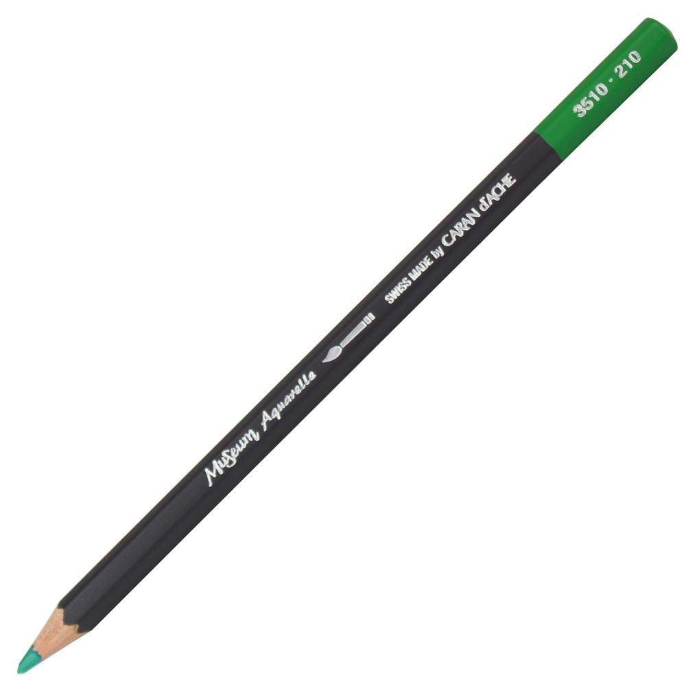 Lápis Aquarelado Caran D'Ache Museum 210 Emerald Green