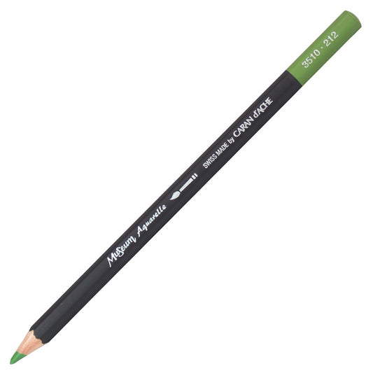 Lápis Aquarelado Caran D'Ache Museum 212 Chrome Oxide Green