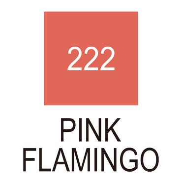 Caneta Pincel Kuretake Zig Clean Color Real Brush Pink Flamingo 222