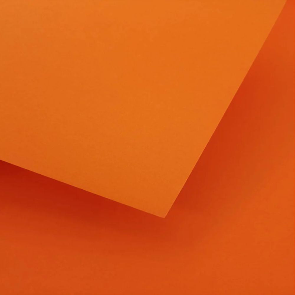Papel Colore Fabriano Laranja 50X65cm 185g/m²