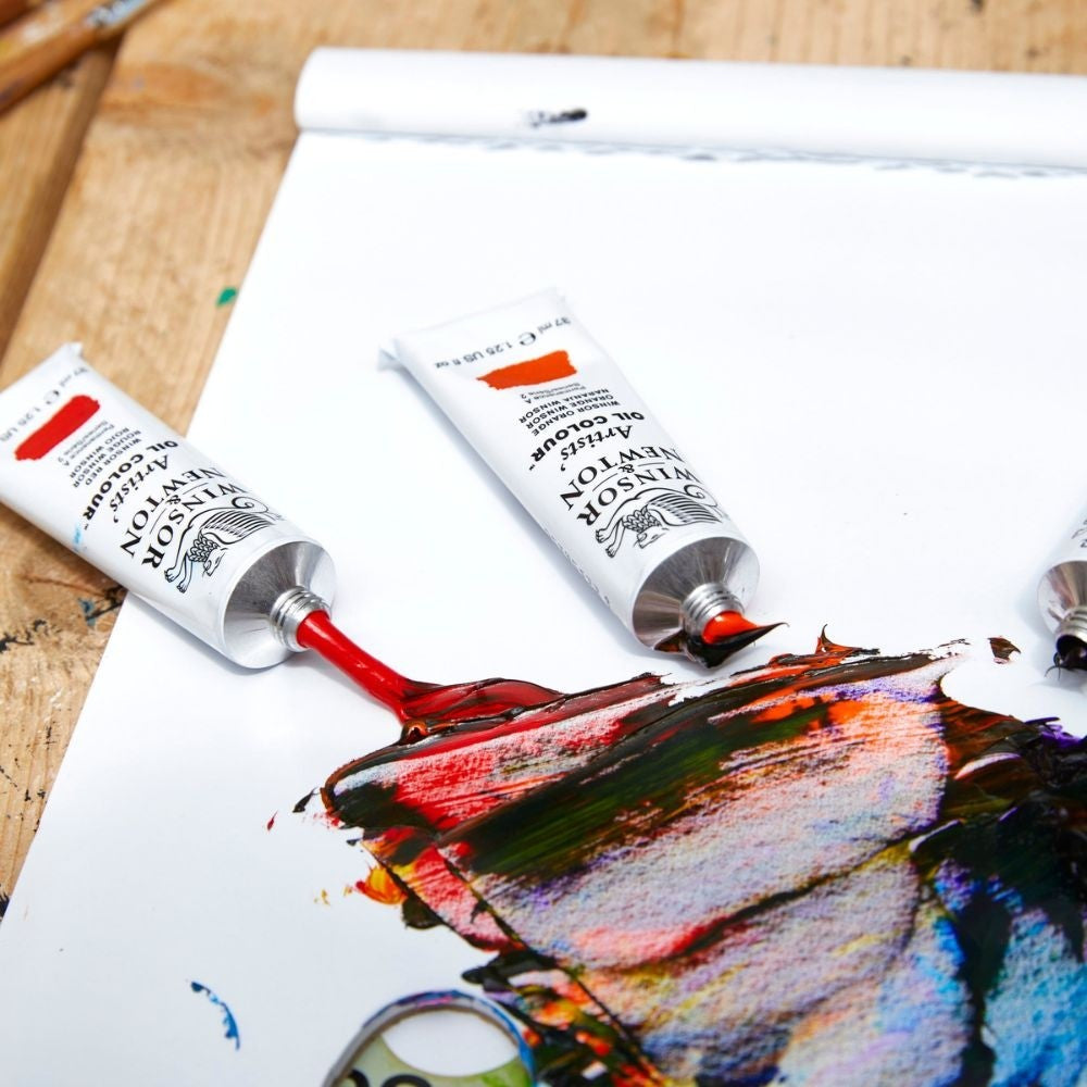 Estojo de Tinta Óleo Artist Winsor & Newton Profissional Primary Set C/5 Cores