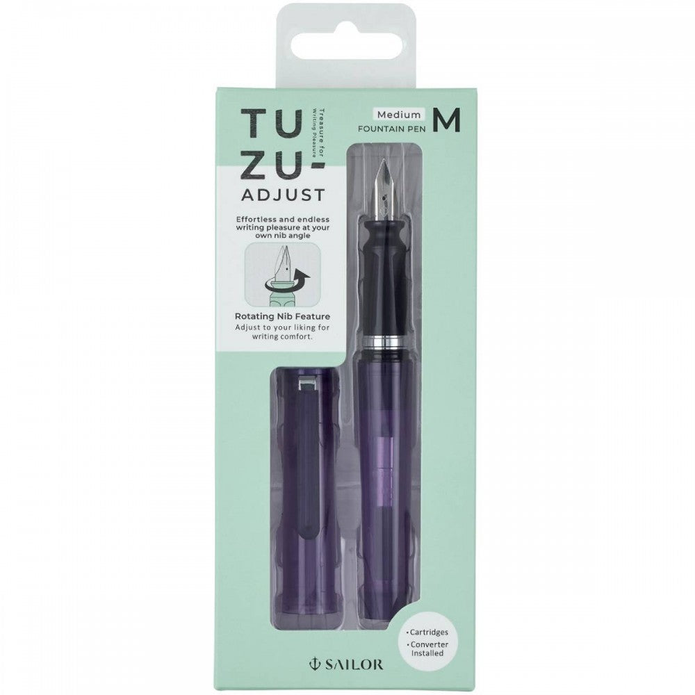 Caneta Tinteiro Sailor TUZU Adjustable Violet Pena M