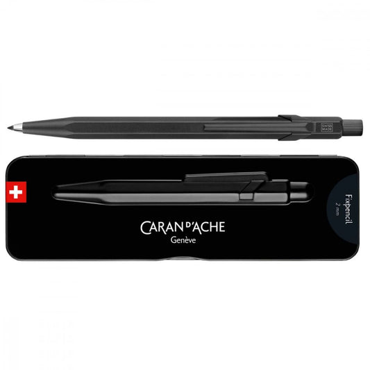 lapiseira caran d’ache luxo 2.0mm black edition
