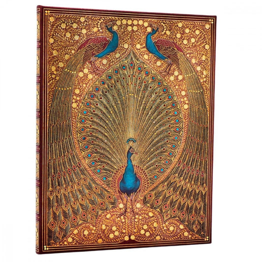 Paperblanks Hafiz's Peacocks Ultra Capa Dura Pautado