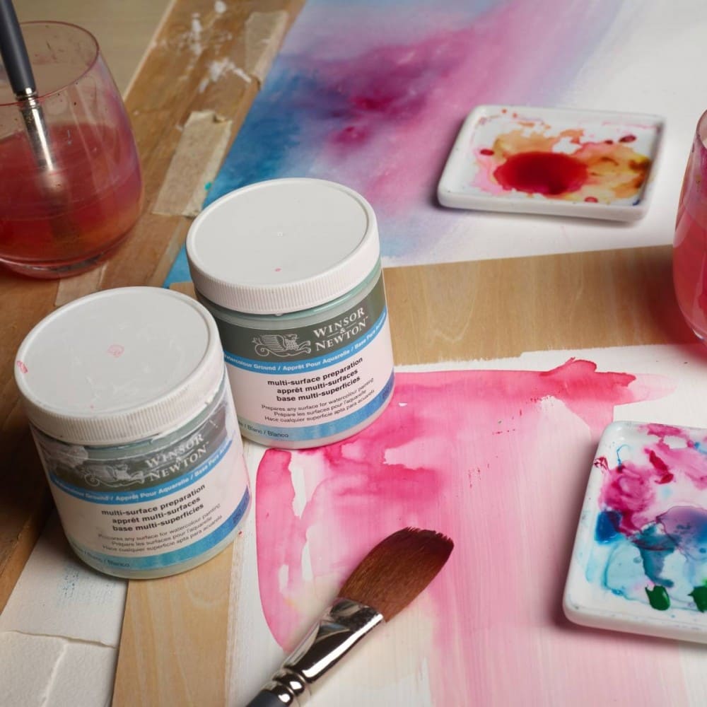 Primer Multissuperfície Branco Para Aquarela 250ml Winsor & Newton