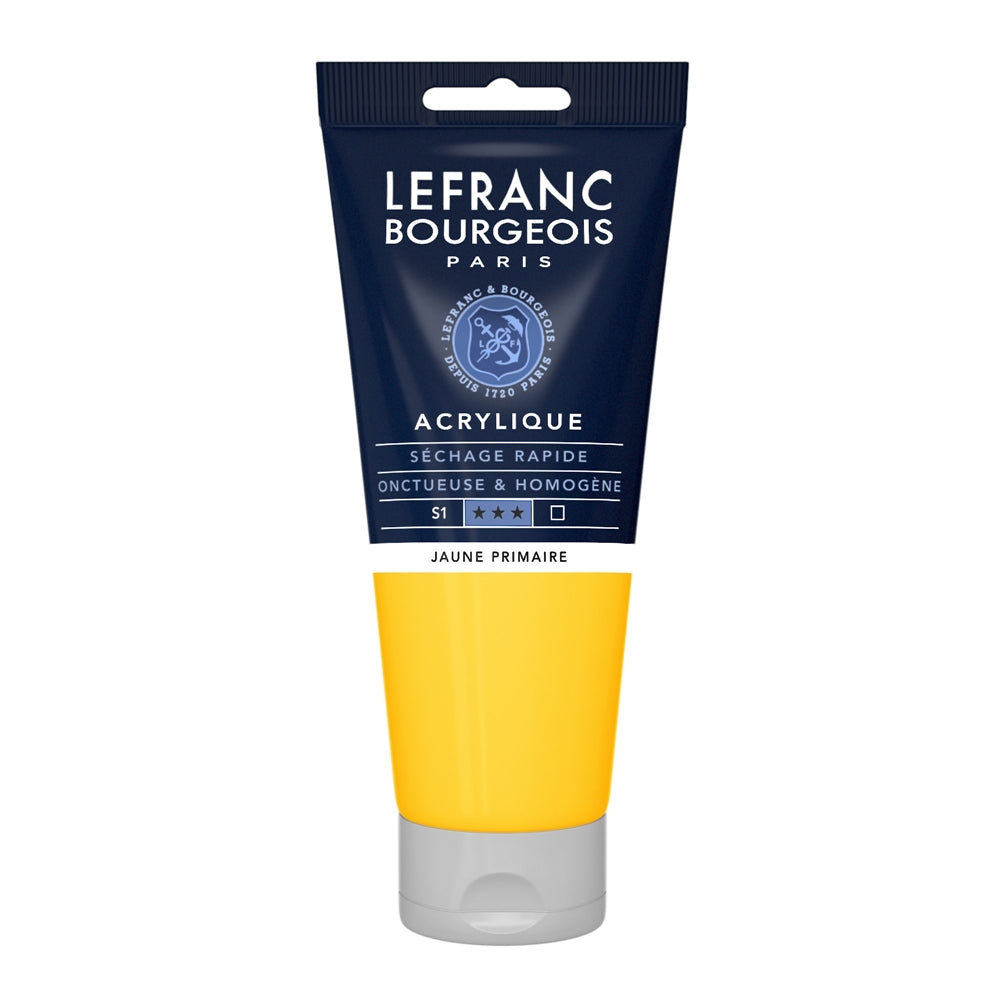 Tinta Acrílica Lefranc & Bourgeois 200ml 153 Primary Yellow