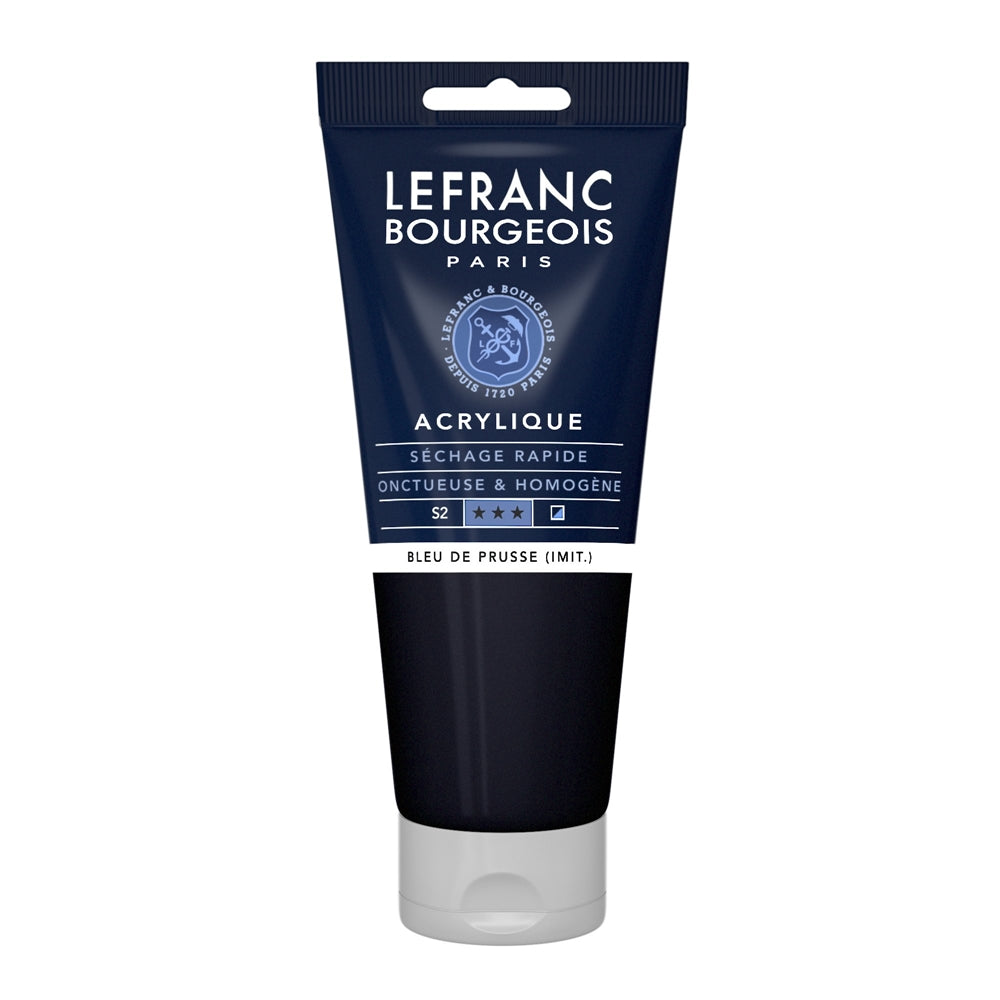 Tinta Acrílica Lefranc & Bourgeois 200ml 881 Prussian Blue