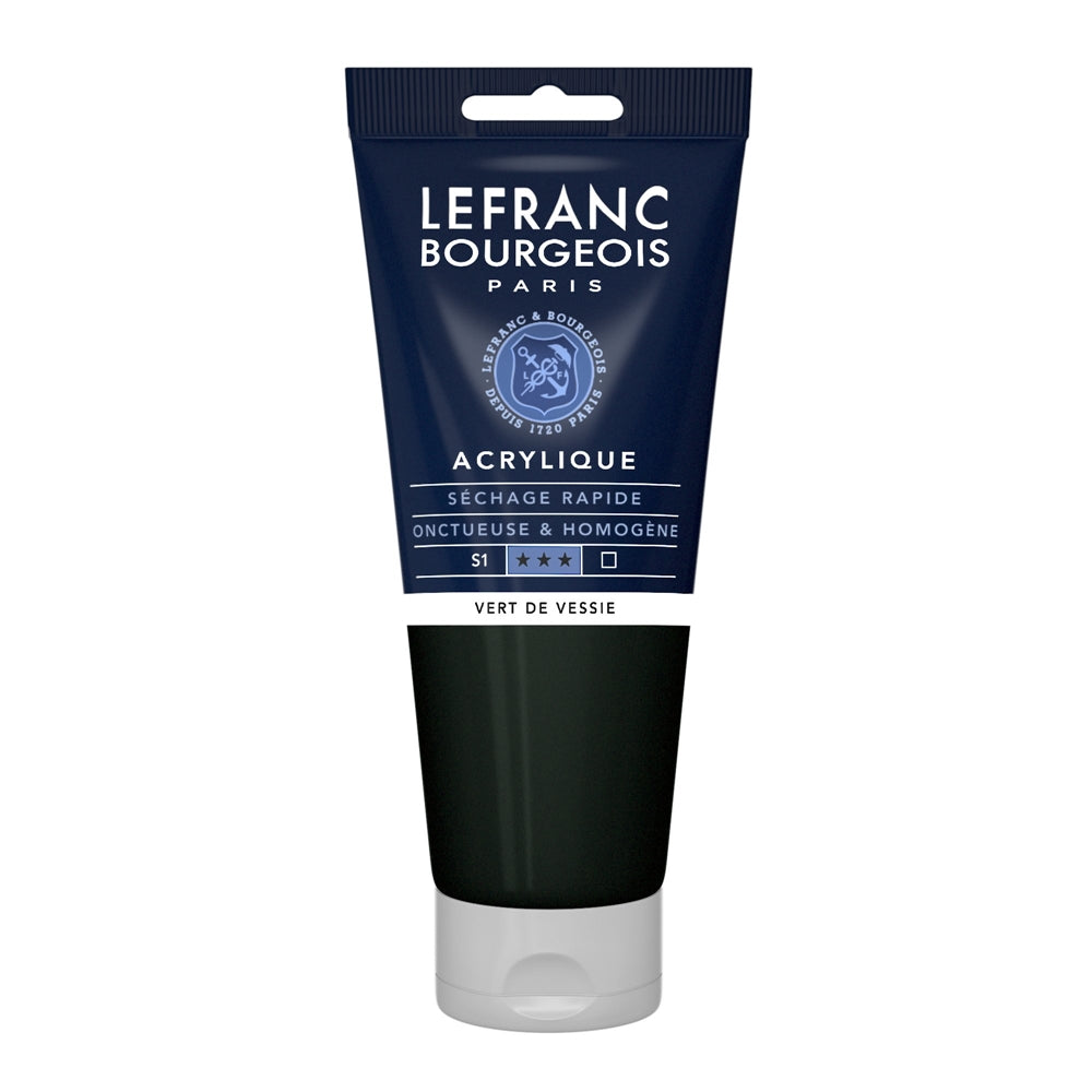 Tinta Acrílica Lefranc & Bourgeois 200ml 552 Sap Green