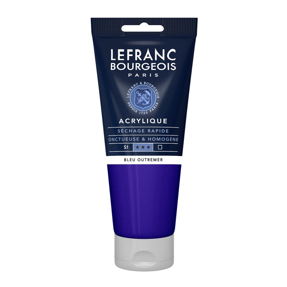 Tinta Acrílica Lefranc & Bourgeois 200ml 043 Ultramarine