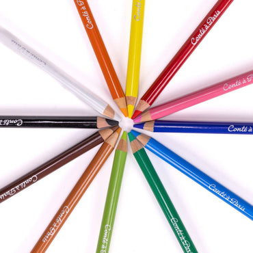 Lápis Pastel Seco Conté à Paris 034 Verde Esmeralda