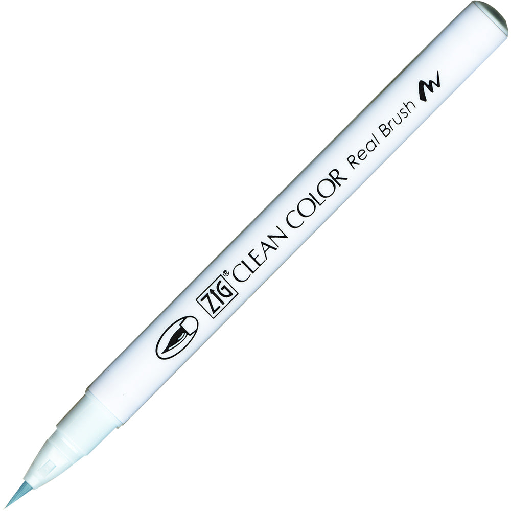 Caneta Pincel Kuretake Zig Clean Color Real Brush Haze Blue 302