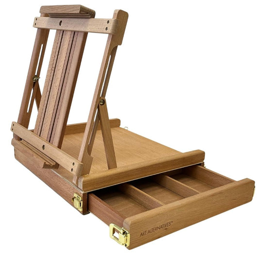 Maleta Cavalete De Mesa Para Pintura Portátil Ravenna