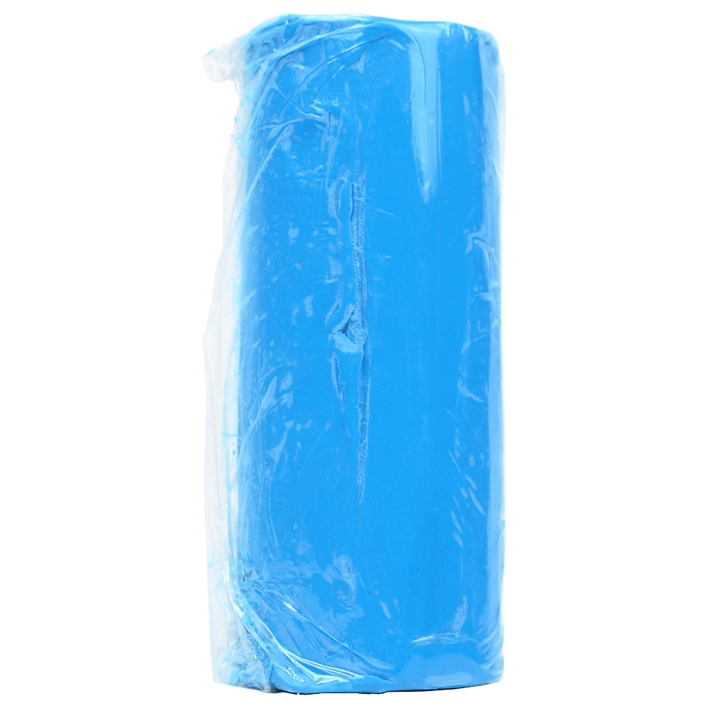 Massa Plastilina Para Escultura Corfix 500g 325 Azul Ultramar