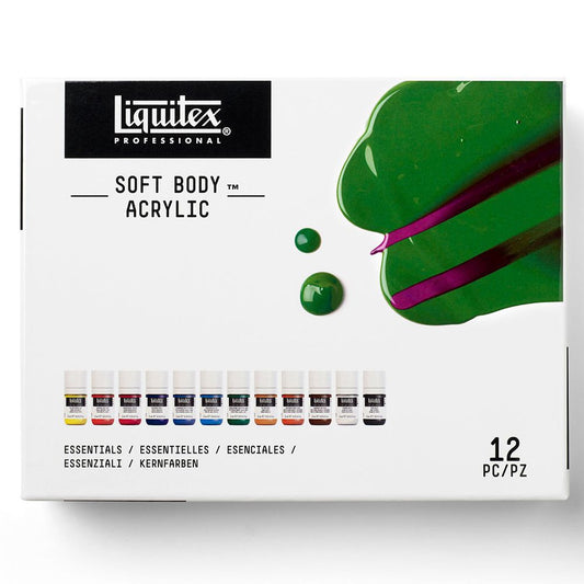 Tinta Acrílica Liquitex Soft Body 22ml 12 Cores