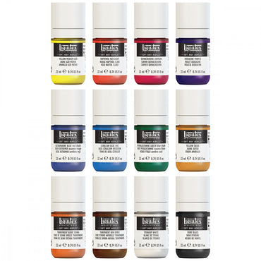 Tinta Acrílica Liquitex Soft Body 22ml 12 Cores