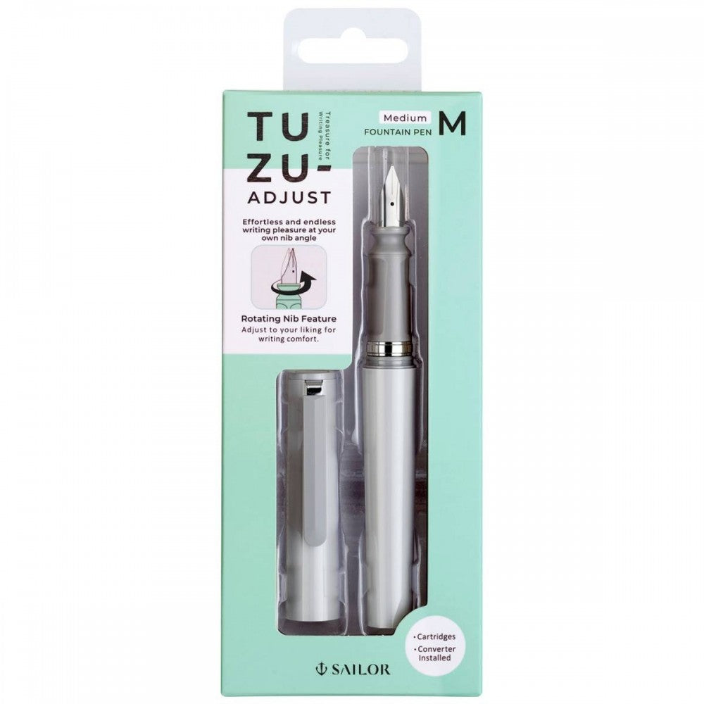 Caneta Tinteiro Sailor TUZU Adjustable Gray Pena M