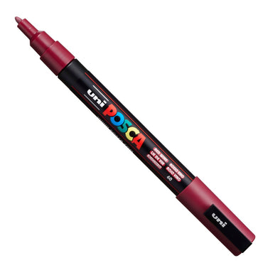 Caneta Posca Uni Ball PC-3M Vermelho Escuro