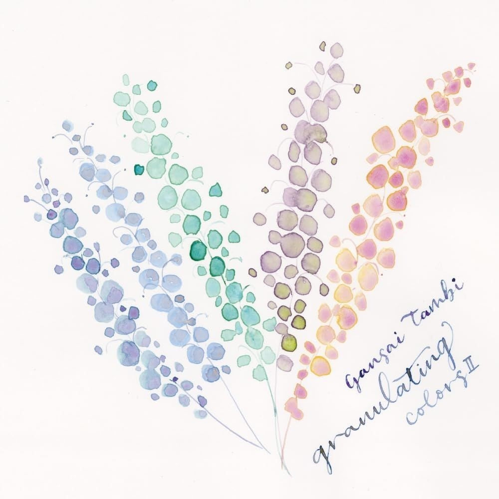 Aquarela Kuretake Gansai Tambi 05 Granulation Colors Set 2